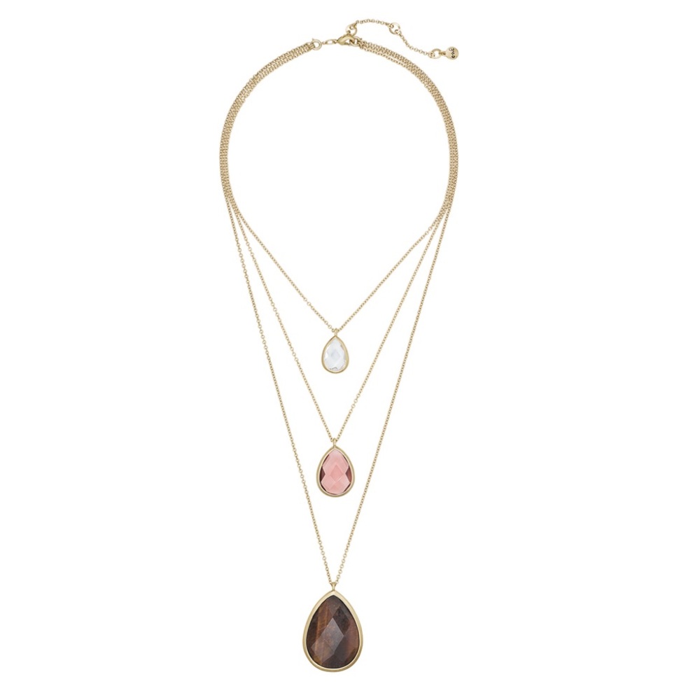 Minaret Three-Row Convertible Necklace